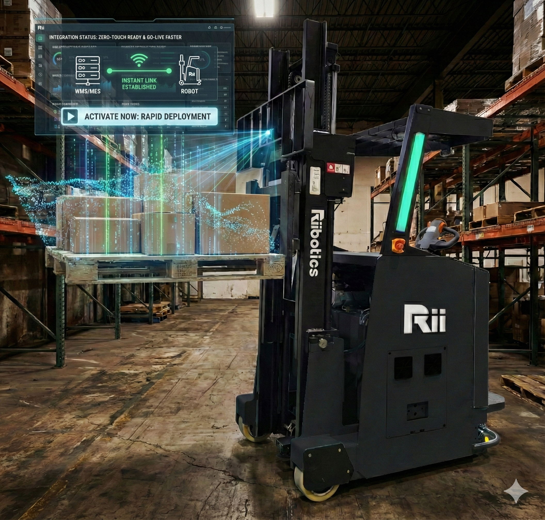 Gemini_Robotic Forklift Rapid Deployment